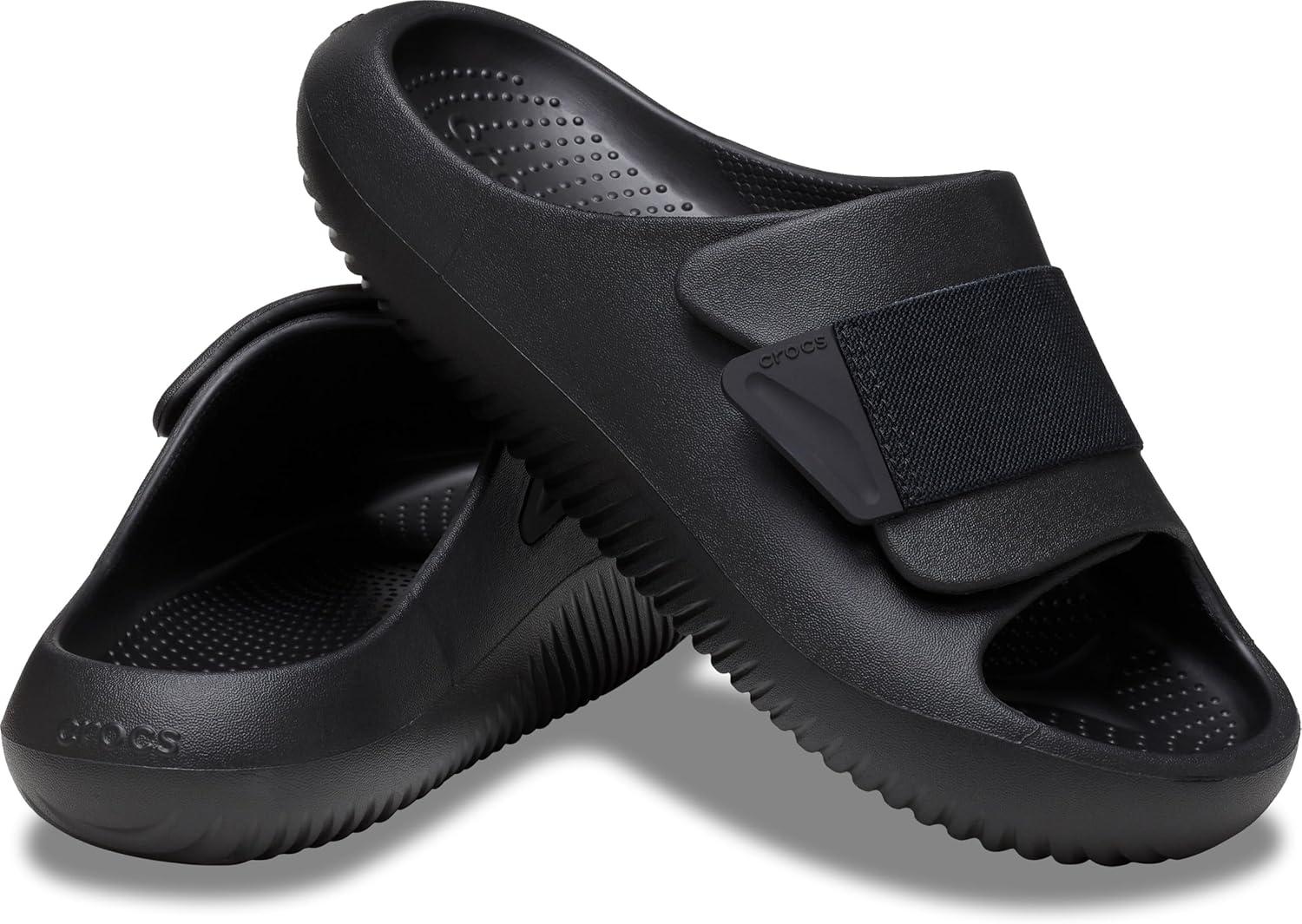 image:imageCrocs Unisex Adult Mellow Luxe Recovery Slide SandalsBlack