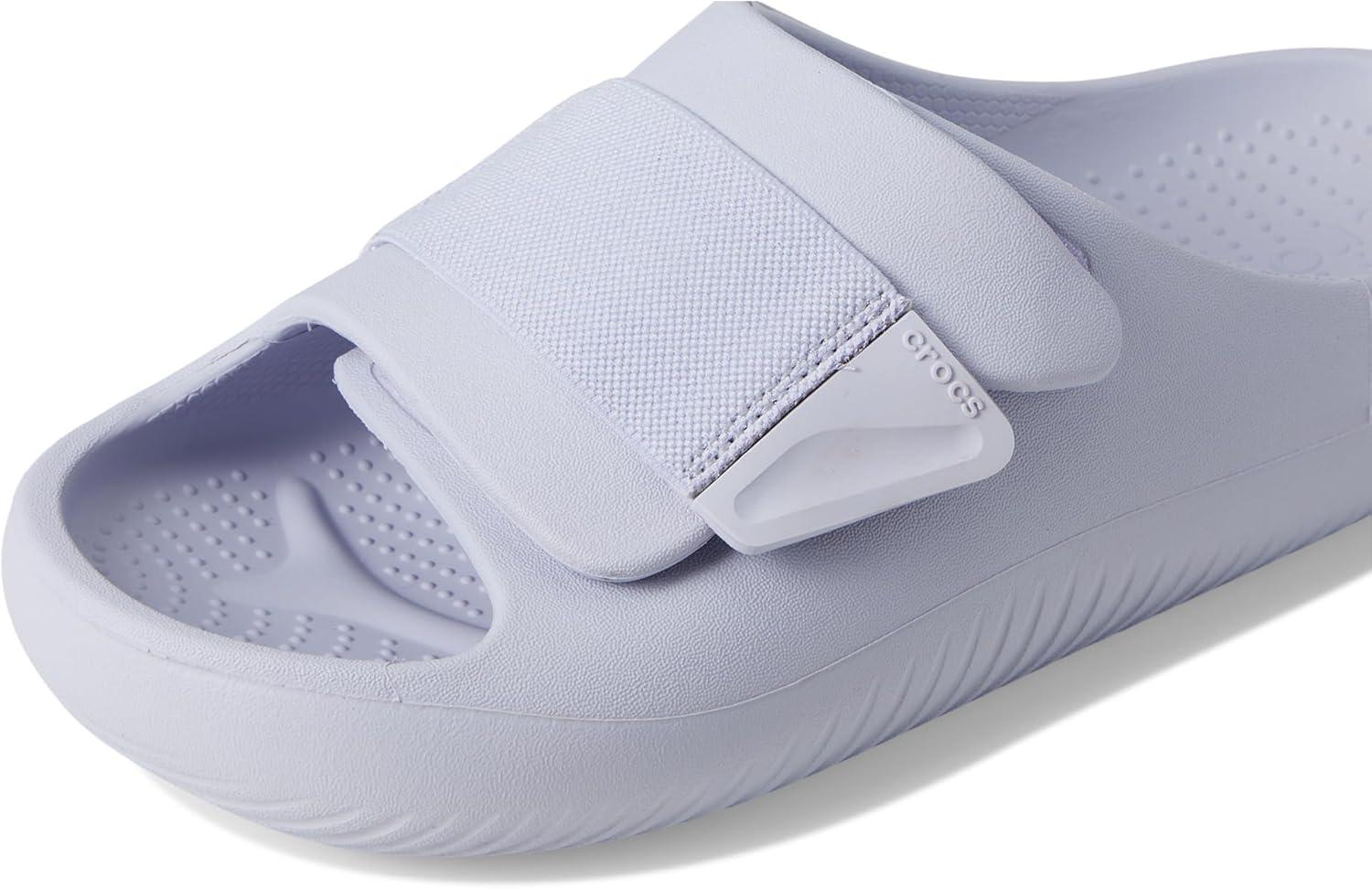 image:imageCrocs Unisex Adult Mellow Luxe Recovery Slide SandalsPurple Moon