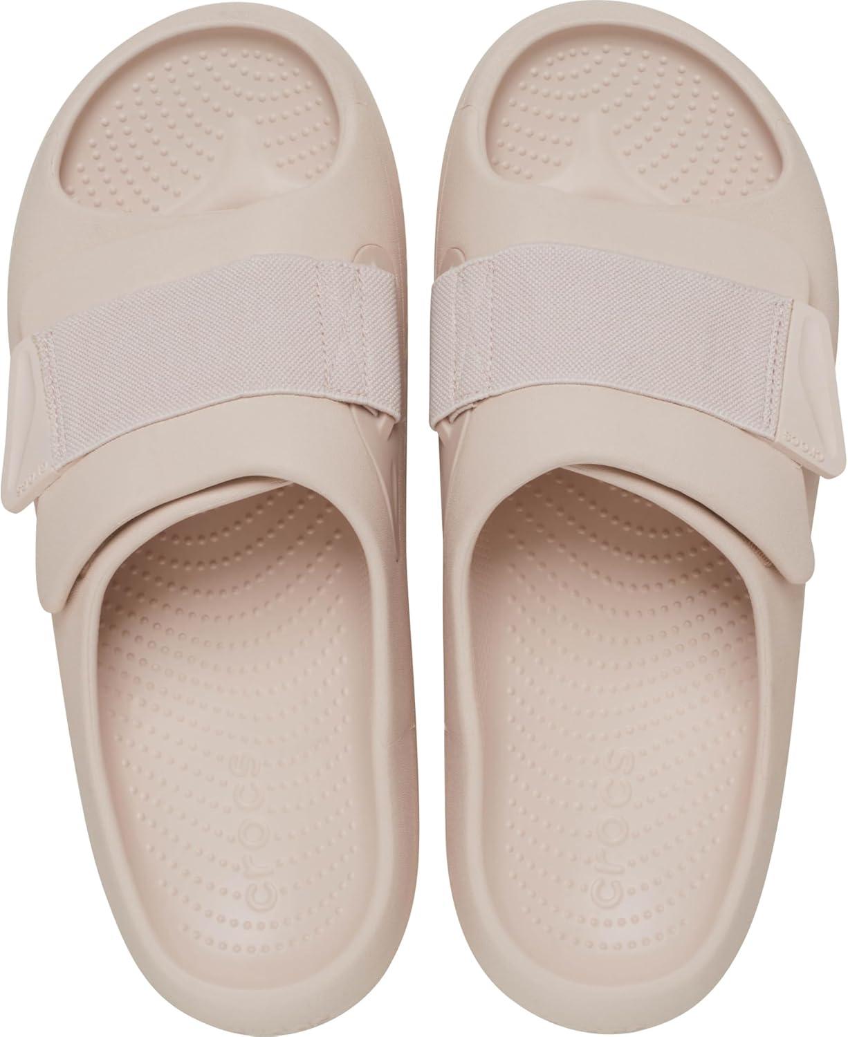 image:imageCrocs Unisex Adult Mellow Luxe Recovery Slide SandalsQuartz