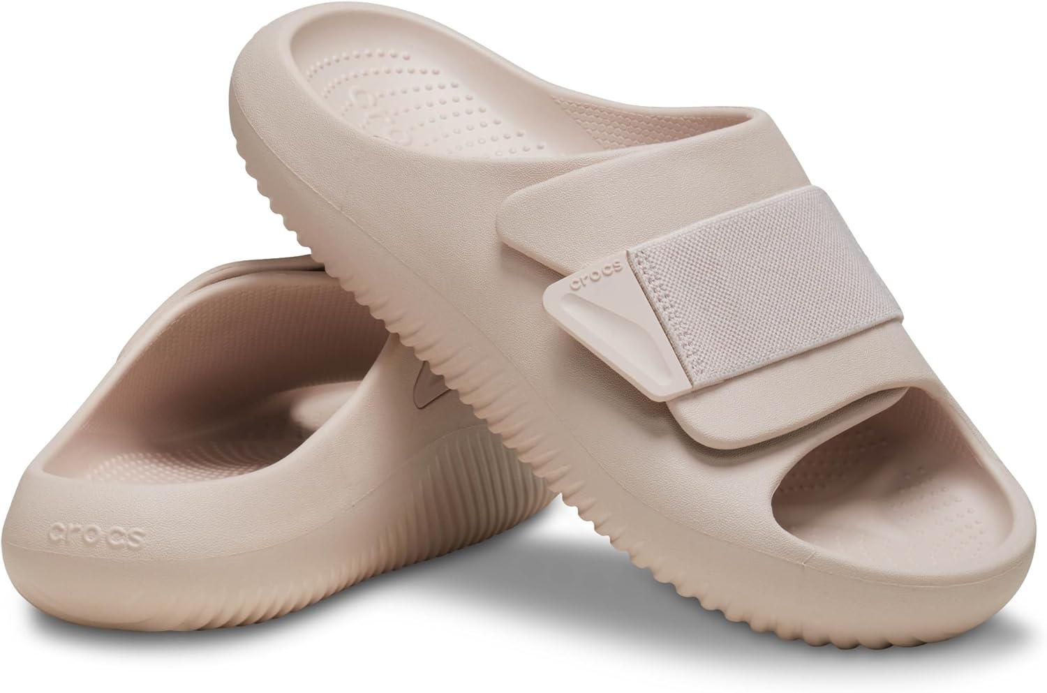 image:imageCrocs Unisex Adult Mellow Luxe Recovery Slide SandalsQuartz
