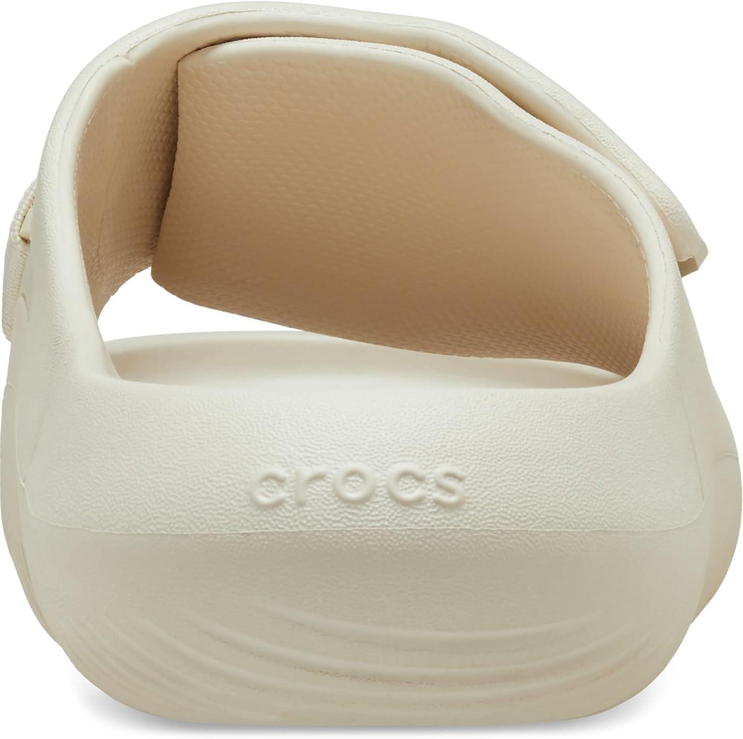 image:imageCrocs Unisex Adult Mellow Luxe Recovery Slide SandalsStucco
