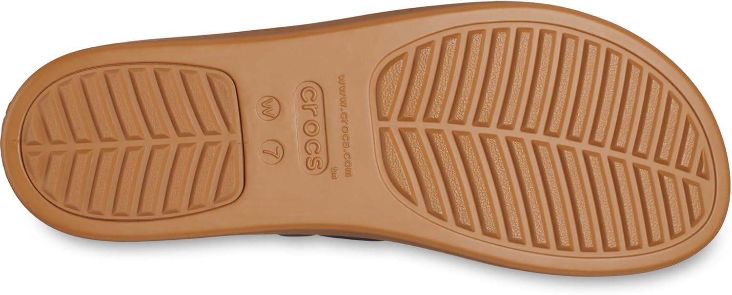 image:imageCrocs Womens Brooklyn Woven Low Wedge SandalsNavy Woven