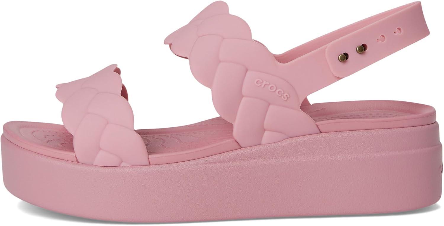 image:imageCrocs Womens Brooklyn Woven Low Wedge SandalsRosett Woven