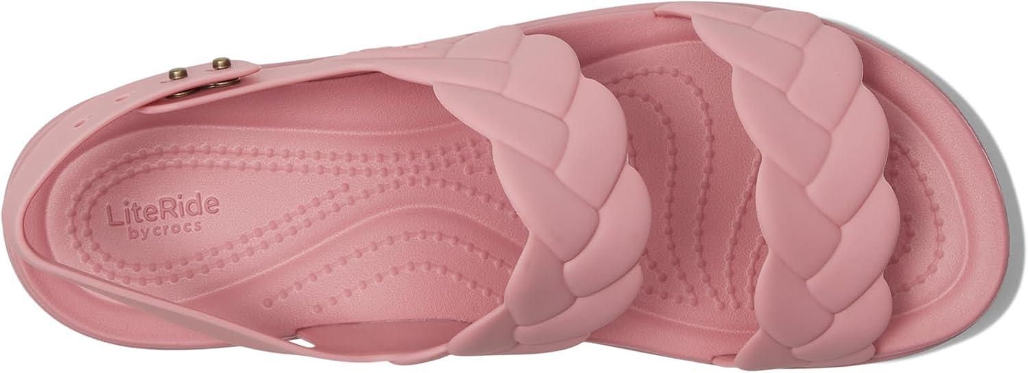 image:imageCrocs Womens Brooklyn Woven Low Wedge SandalsRosett Woven