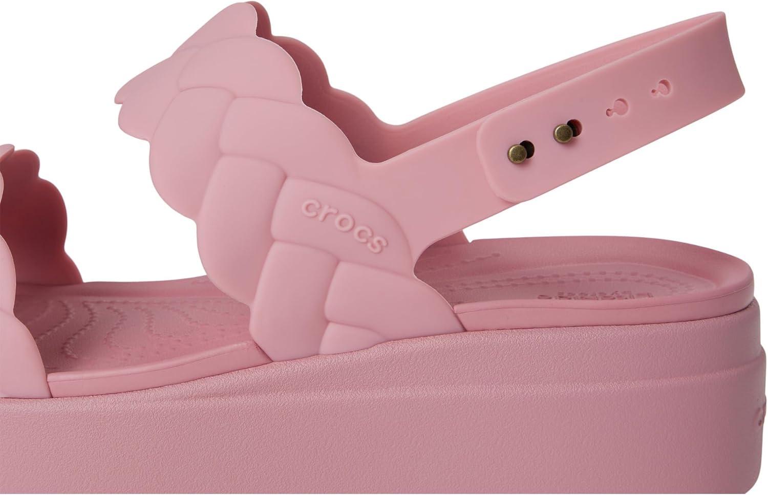 image:imageCrocs Womens Brooklyn Woven Low Wedge SandalsRosett Woven