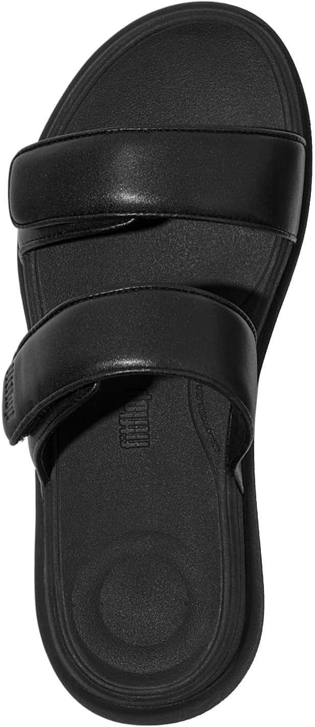 image:imageFitFlop Womens FMODE GO Adjustable TwoBar Slide SandalBlack