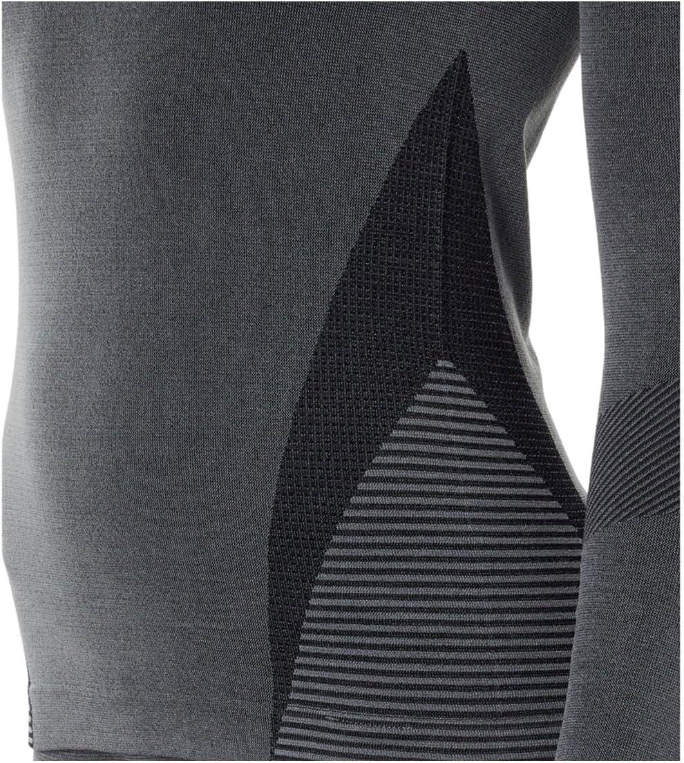 image:imageHot Chillys Womens 3D Knit Crew Midweight Body Fit Base LayerBlack