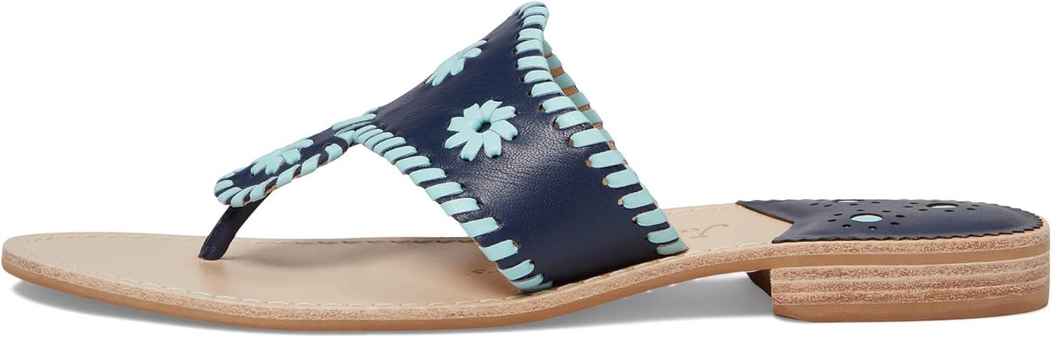 image:imageJack Rogers womens Jacks Flat SandalMidnightTurquoise Nappa