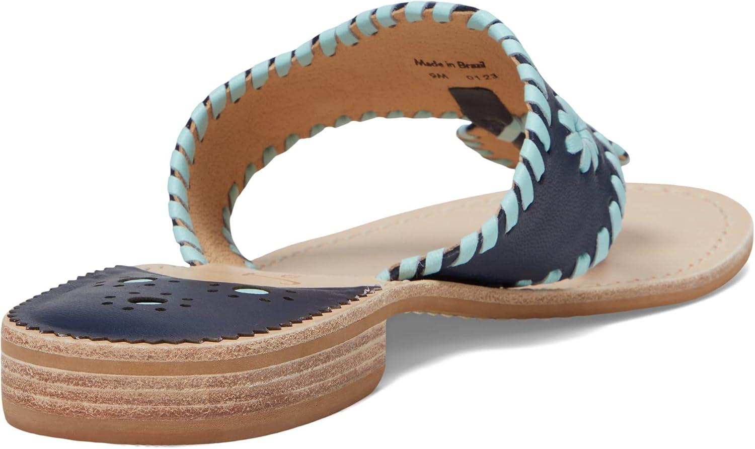 image:imageJack Rogers womens Jacks Flat SandalMidnightTurquoise Nappa