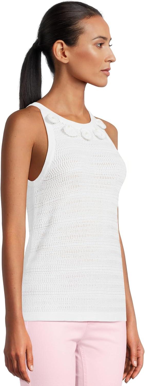 image:imageLilly Pulitzer Womens Emra Sweater TankResort White