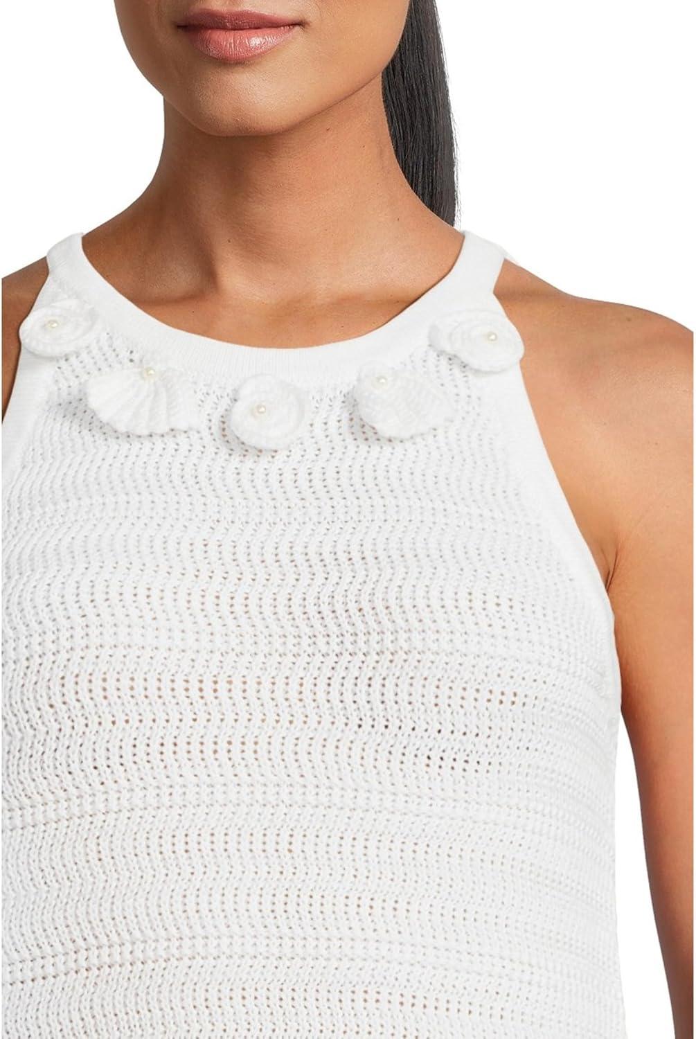 image:imageLilly Pulitzer Womens Emra Sweater TankResort White
