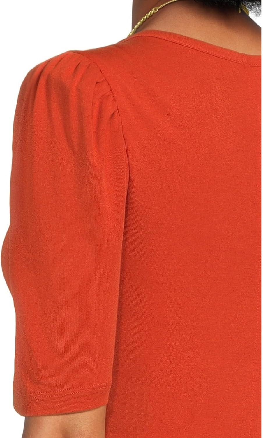 image:imageMadewell Womens Scoop Neck Puff TeeRustic Flame