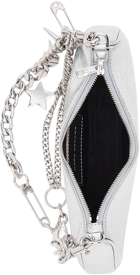 image:imageMarc Jacobs The Metallic Charm Shoulder Bag Silver