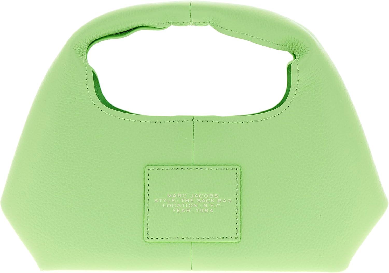 image:imageMarc Jacobs Womens The Leather Mini Sack BagGreen