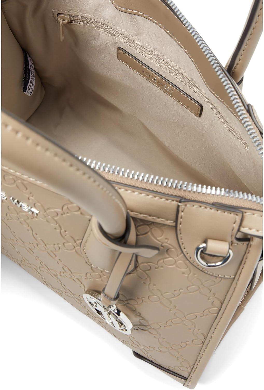 image:imageNine West womens Ellis SatchelLatte
