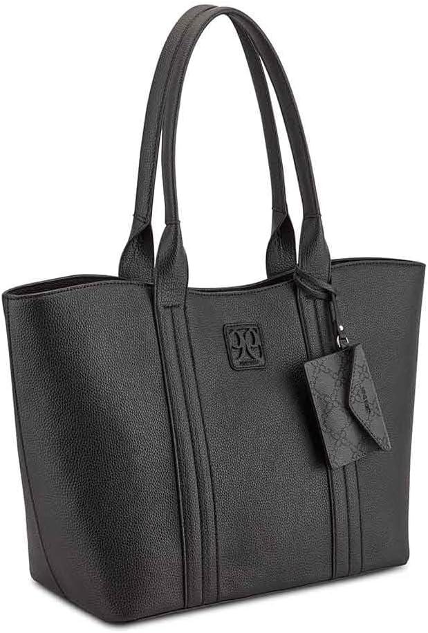 image:imageNine West womens Kyndall Trap ToteBlack 1