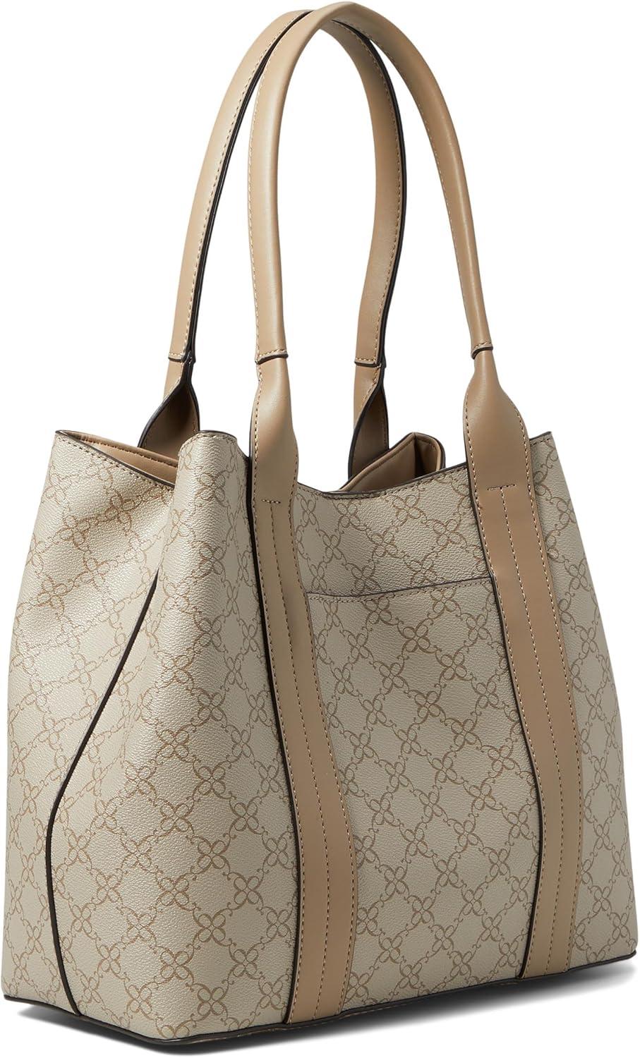 image:imageNine West womens Kyndall Trap ToteMushroom Logo