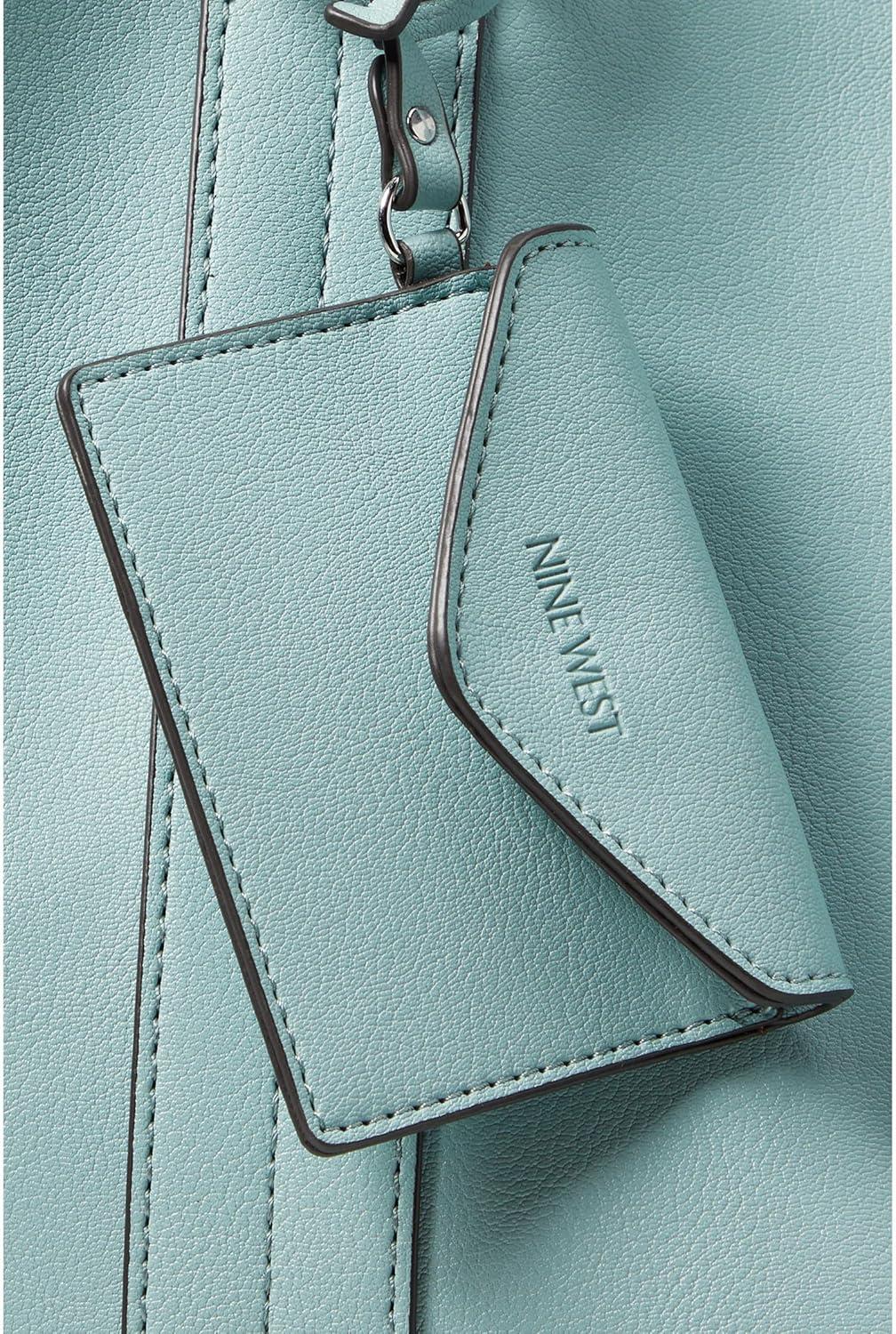 image:imageNine West womens Kyndall Trap TotePale Aqua