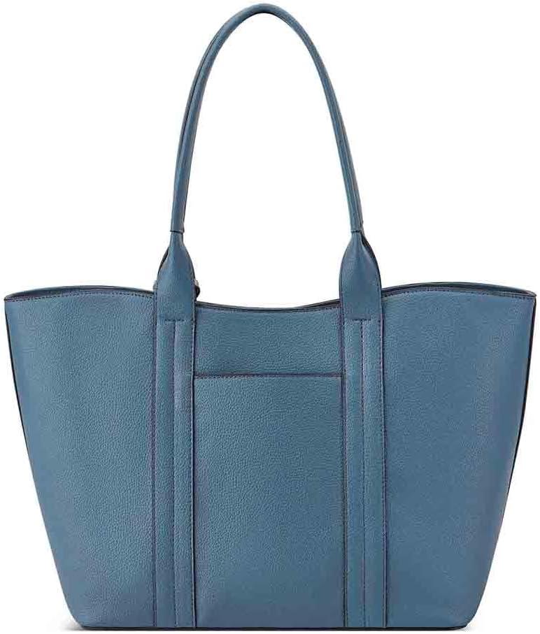 image:imageNine West womens Kyndall Trap ToteSteel Blue