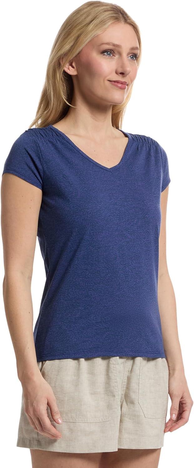 image:imageRoyal Robbins Womens Featherweight Slub TeeFuture Dusk Nisene Print