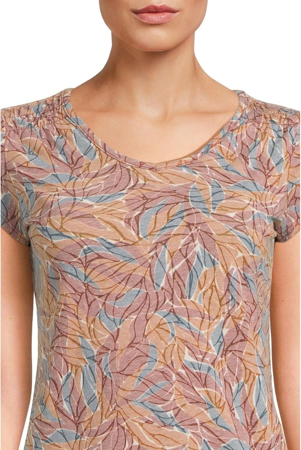 image:imageRoyal Robbins Womens Featherweight TeeWild Rhubarb Presidio Print