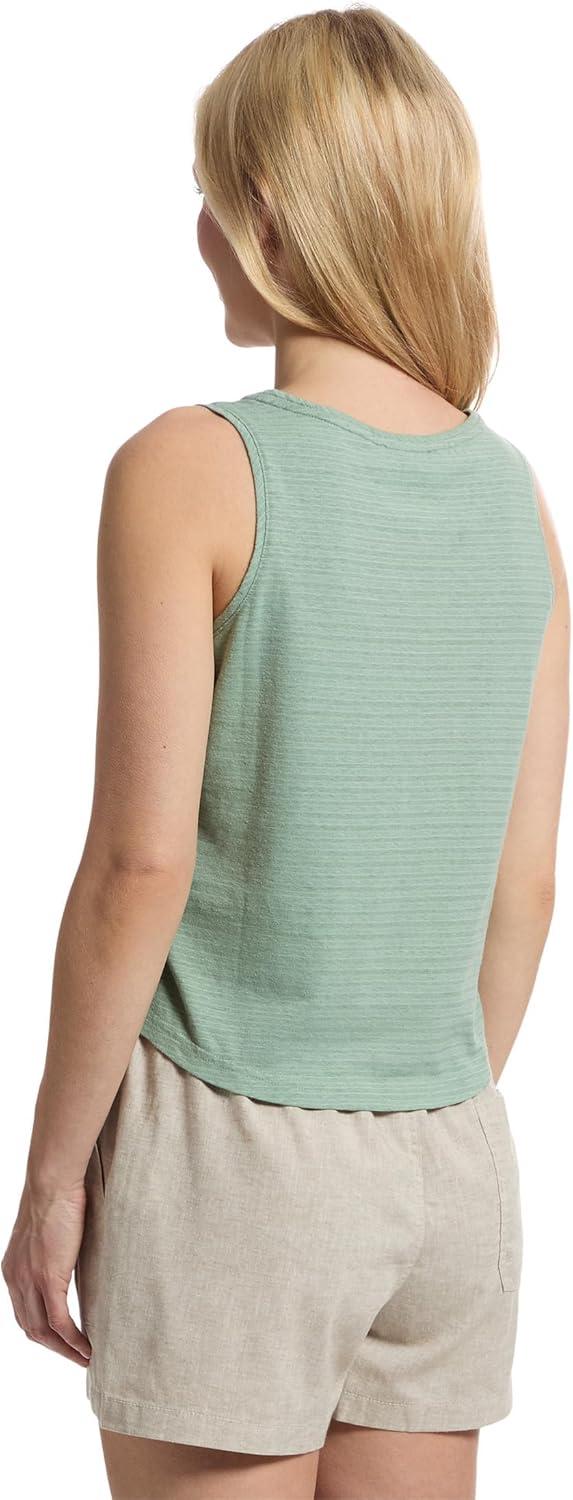 image:imageRoyal Robbins Womens Vacationer Boxy TankSage Leaf Stripe