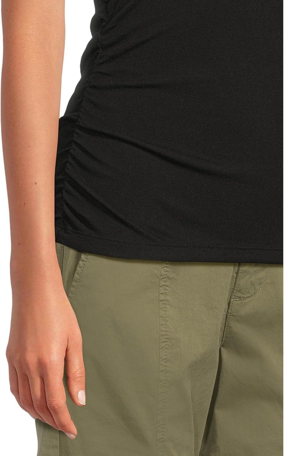 image:imageSanctuary Womens Dressy Twist TeeBlack