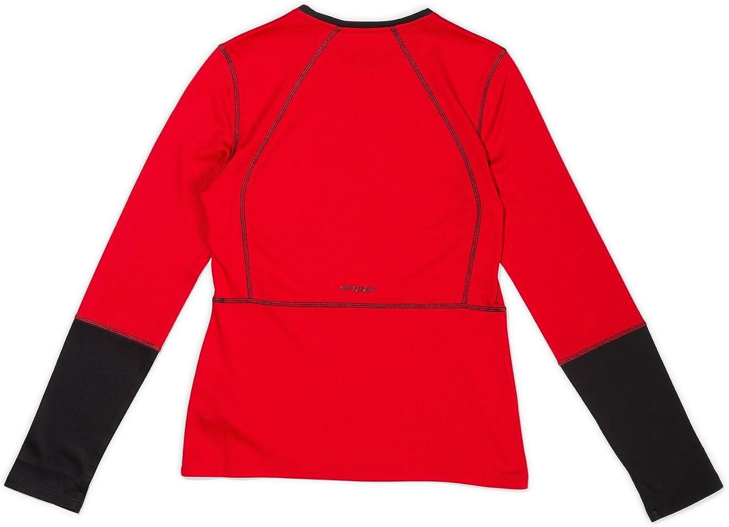 image:imageSpyder Womens Charger Crew Baselayer Thermal Ski TopPulse