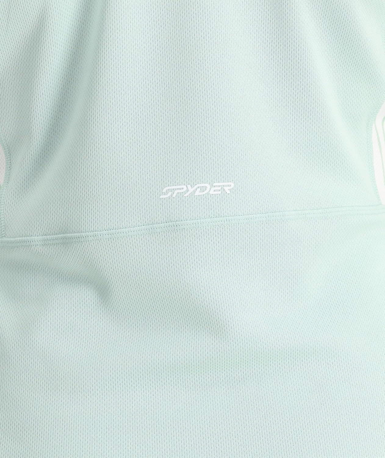 image:imageSpyder Womens Charger Crew Baselayer Thermal Ski TopWintergreen