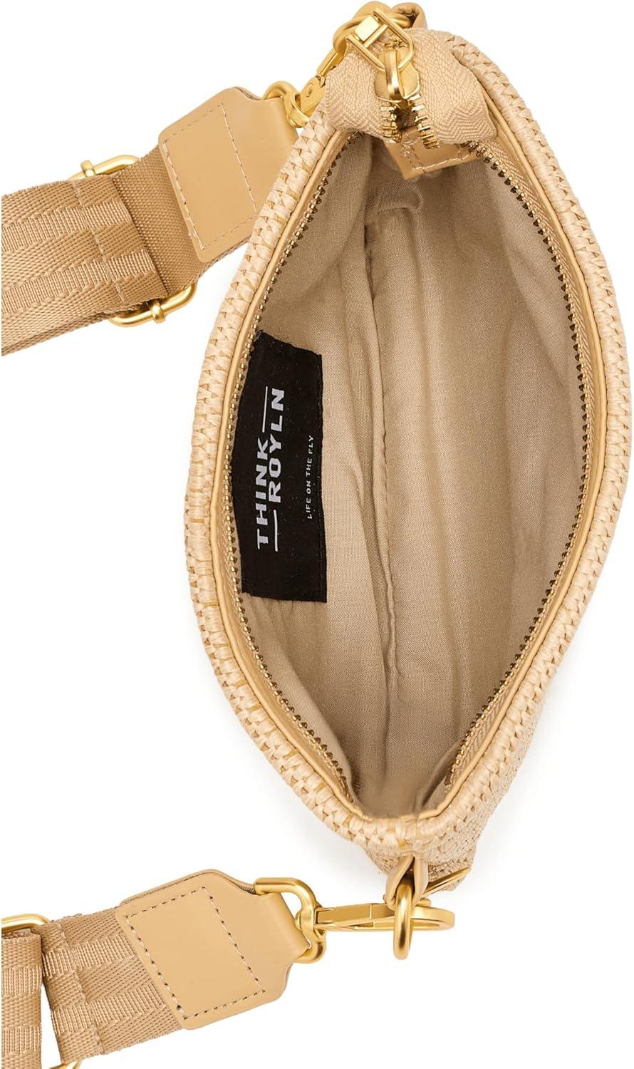 image:imageThink Royln Womens Fame BagDune Raffia