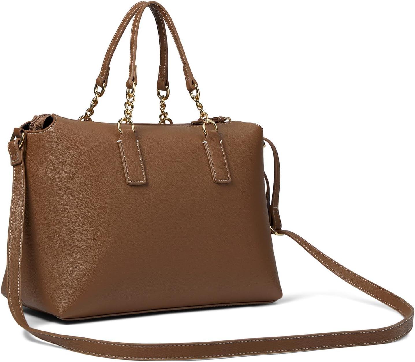 image:imageTommy Hilfiger womens Brielle II Convertible Tz Satchel WHangoffCognac