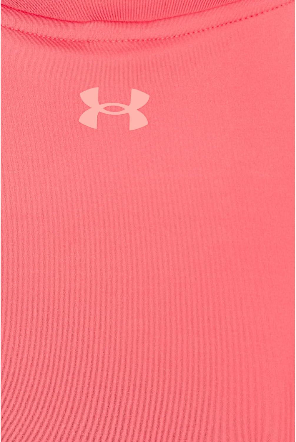 image:imageUnder Armour Womens Motion Fitted Short Sleeve TShirtBittersweet PinkPosh Pink