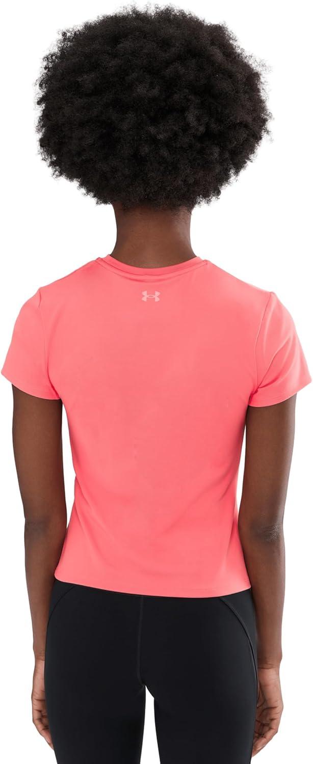image:imageUnder Armour Womens Motion Fitted Short Sleeve TShirtBittersweet PinkPosh Pink