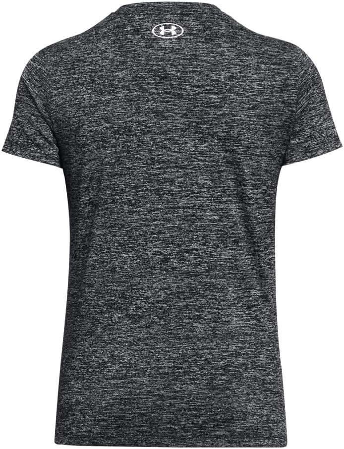 image:imageUnder Armour Womens Tech Short Sleeve VNeck Twist001 Black White