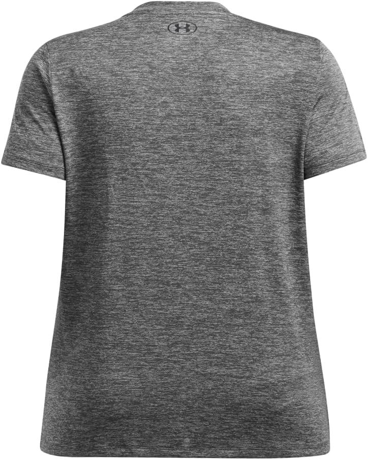 image:imageUnder Armour Womens Tech Short Sleeve VNeck Twist025 Castlerock Black