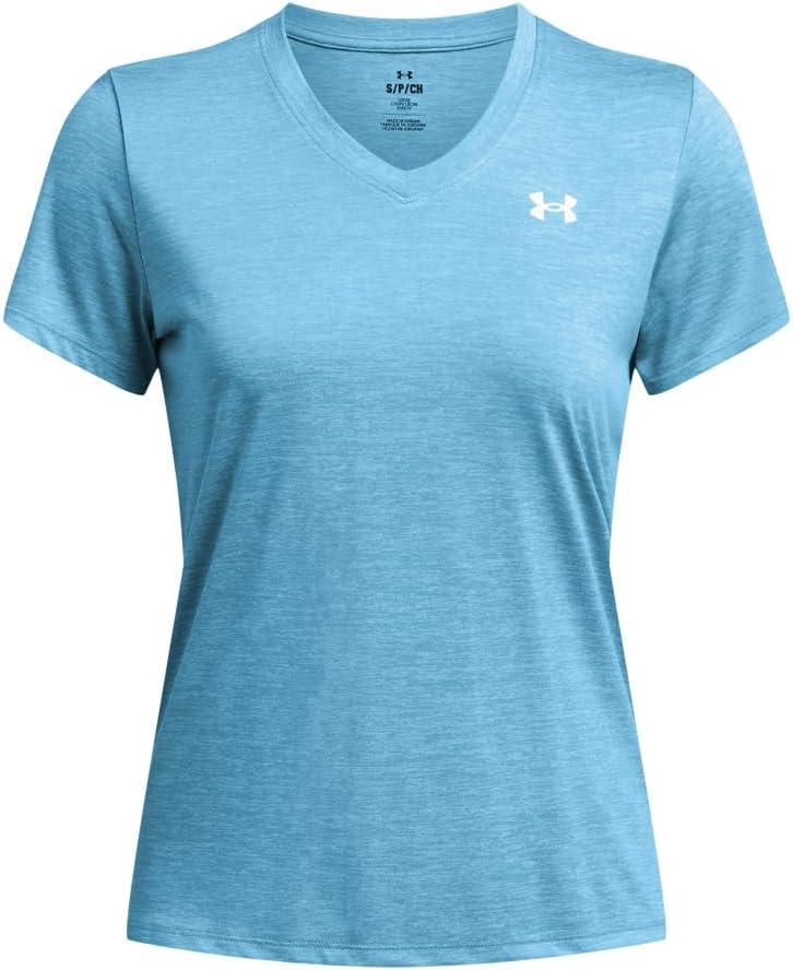 image:imageUnder Armour Womens Tech Short Sleeve VNeck Twist419 Capri White
