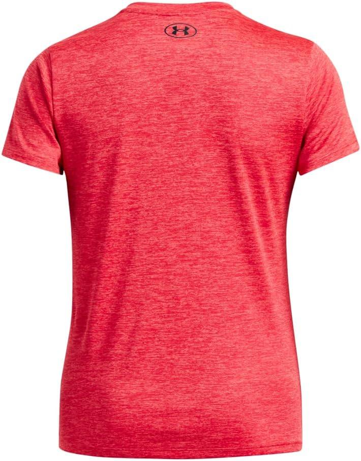 image:imageUnder Armour Womens Tech Short Sleeve VNeck Twist713 Racer Red Black