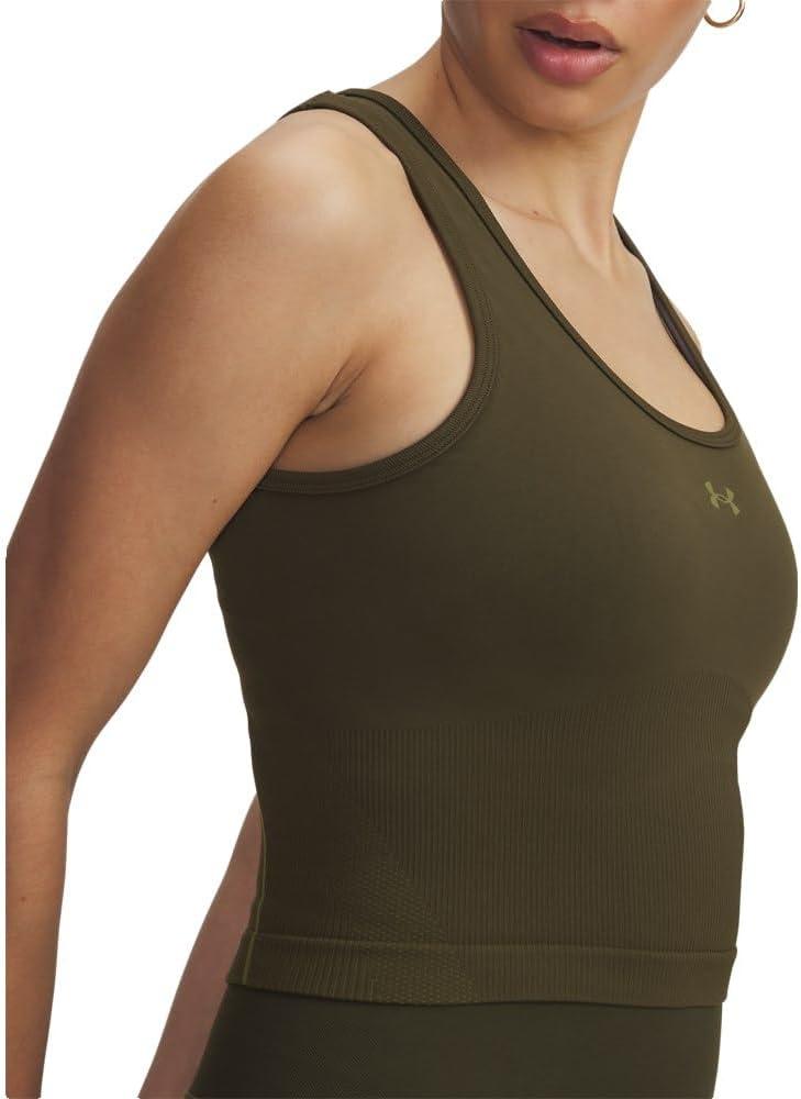 image:imageUnder Armour Womens Vanish Seamless Tank TopExpedition GreenCanteen GreenCanteen Green