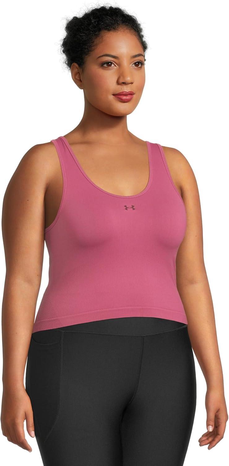 image:imageUnder Armour Womens Vanish Seamless Tank TopFuchsia DuskDark MaroonDark Maroon