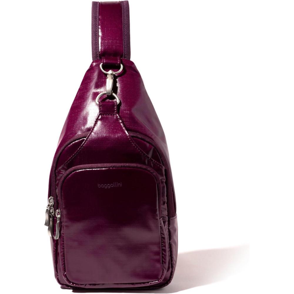 image:imageBaggallini womens Central Park SlingMulberry Gloss Ripstop