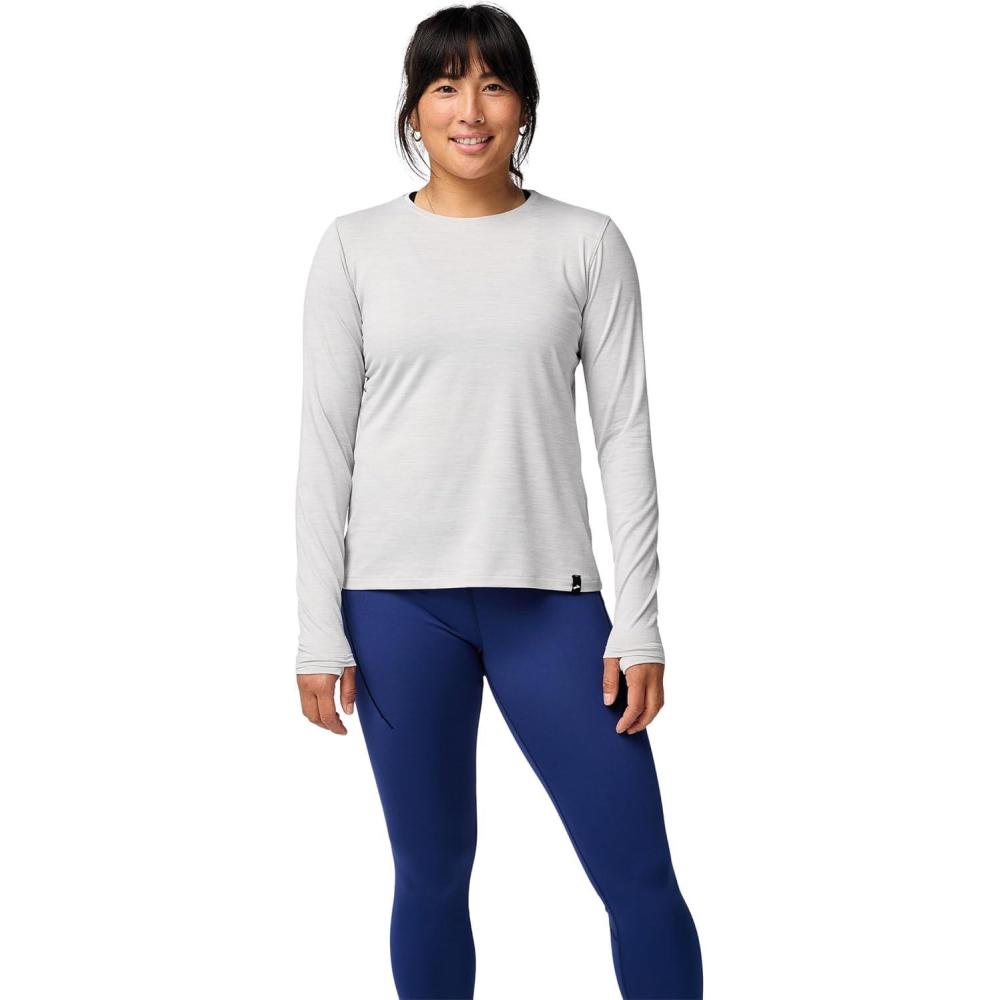 image:imageBrooks Luxe Long SleeveHeather Light Ash