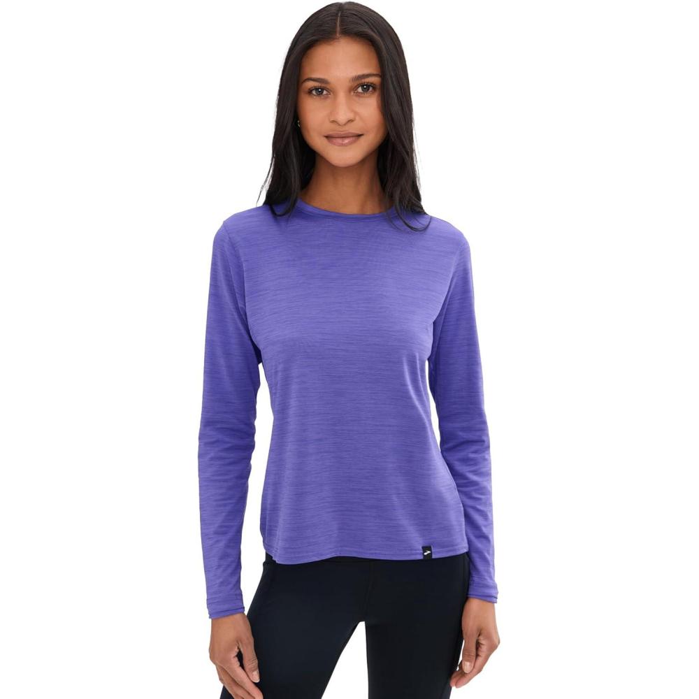 image:imageBrooks Luxe Long SleeveHeather Violet