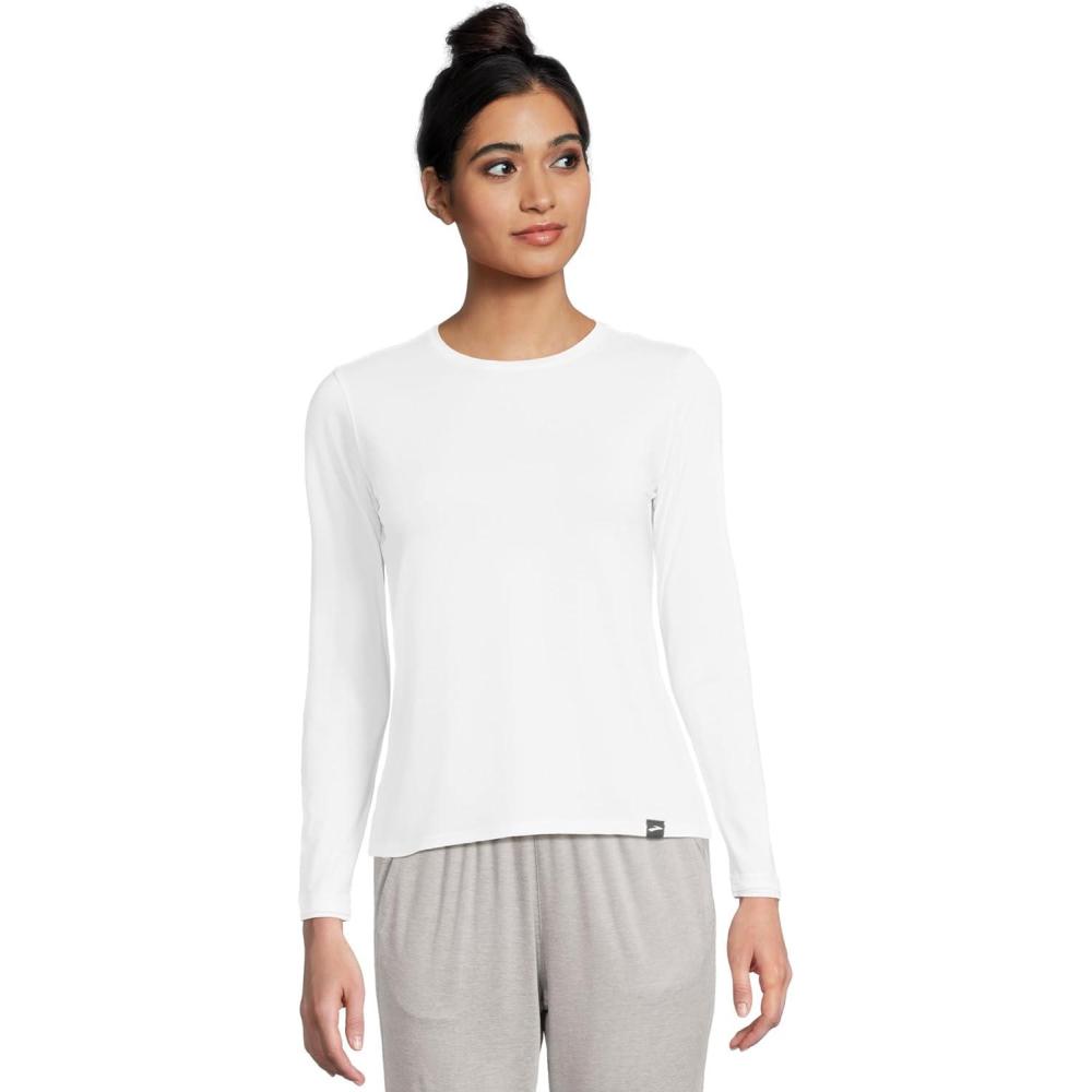 image:imageBrooks Luxe Long SleeveWhite