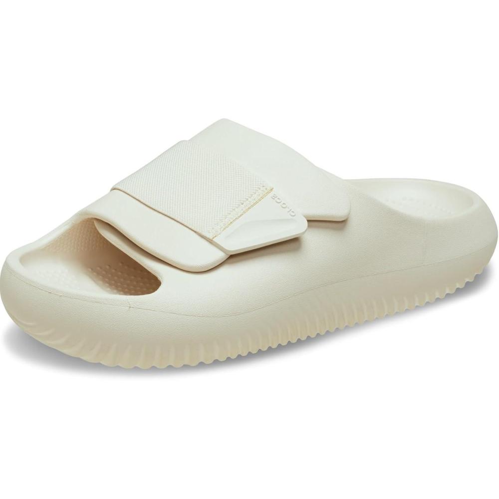 image:imageCrocs Unisex Adult Mellow Luxe Recovery Slide SandalsStucco