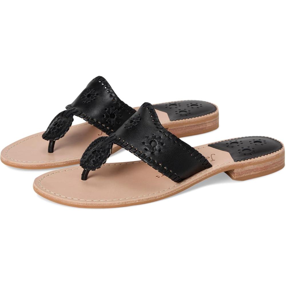 image:imageJack Rogers womens Jacks Flat SandalBlackBlack
