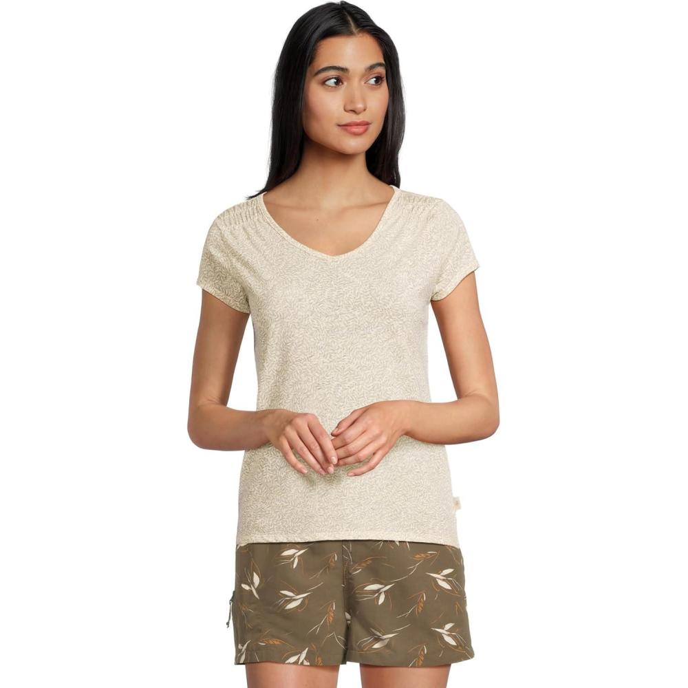 image:imageRoyal Robbins Womens Featherweight Slub TeeSage Leaf Nisene Print