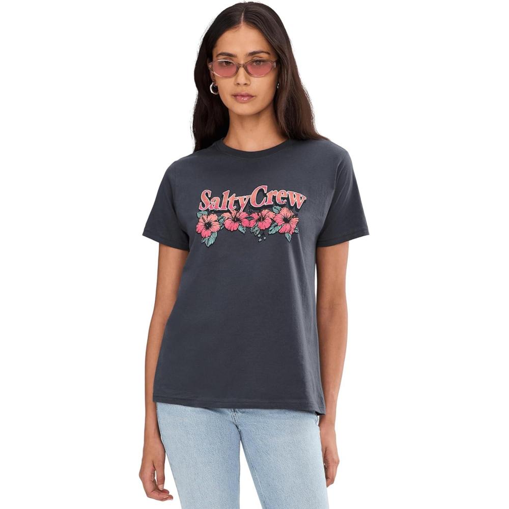 image:imageSalty Crew Womens Vacation Bf TeeGrey