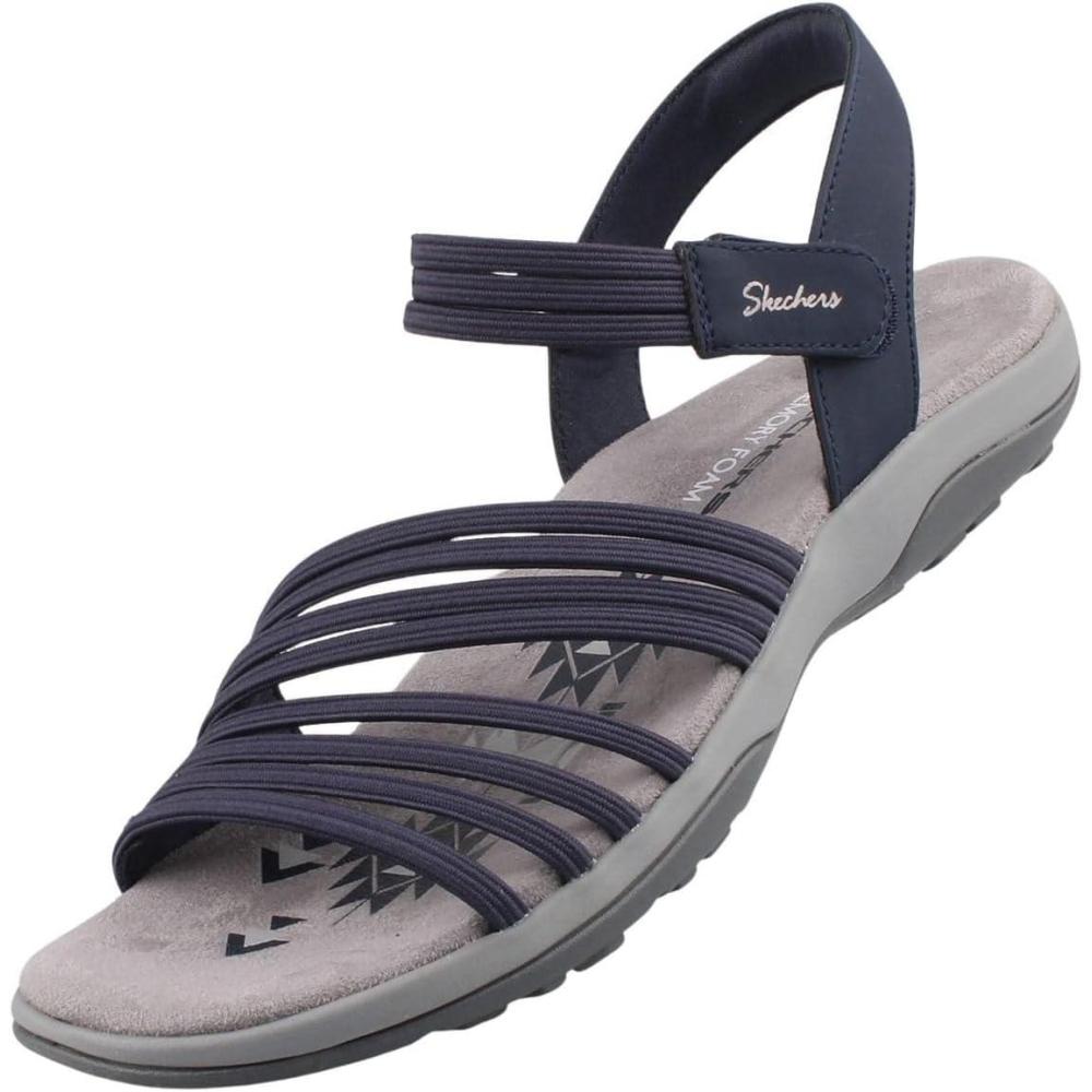 image:imageSkechers womens Reggae Slim Coffee RunNavy