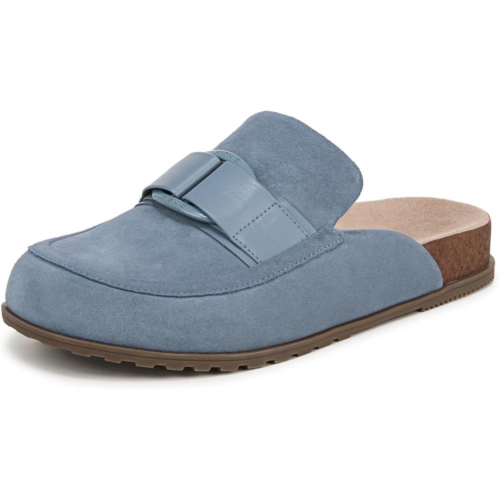 image:imageVionic Womens Jordan MuleClog ShoesVintage Blue Haze Suede
