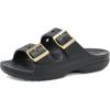 Black/Metallic Buckle